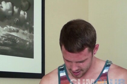 Draining Ginger Cum - Swallowing a Load from Evan Parks