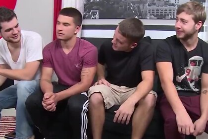 4 Broke Jocks Have Gay Orgy