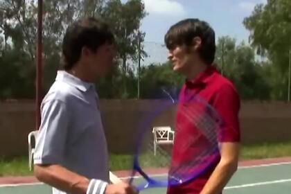 Tennis gay jocks fucking outdoors