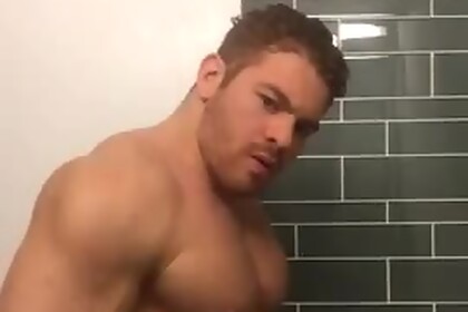 Roided Guy Verbal Masturbation