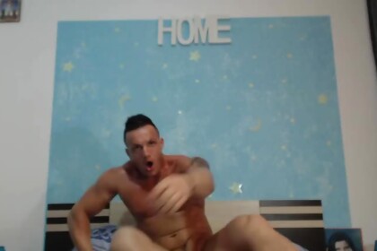 Trident Flex Jacking Off, Flexing, and Posing