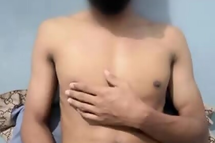 Twinks jerking off his cock