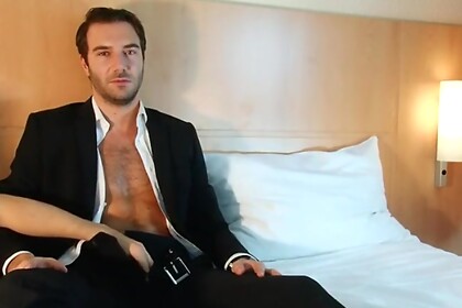 Yano Innocent Straight Banker Serviced his Big Cock by a Guy!