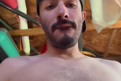 ON YOUR KNEES AND SUCK MY LOAD OUT