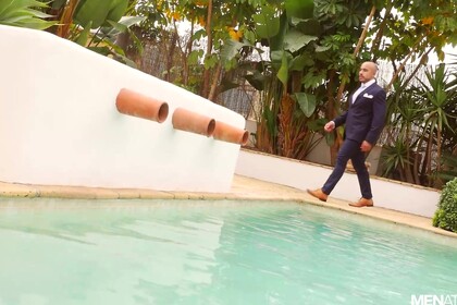 Suited Pool Party