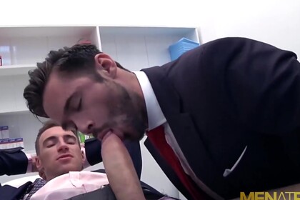 Hunky Kayden Gray Anal Fucks Doctor Mike De Marko