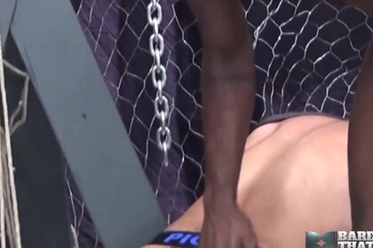 Hairy Amir Badri Fucked by Black Jack Prost